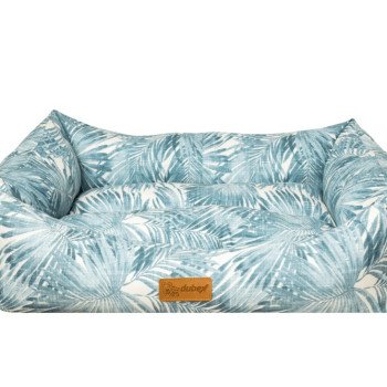 Amazona palm Pet Bed - blue