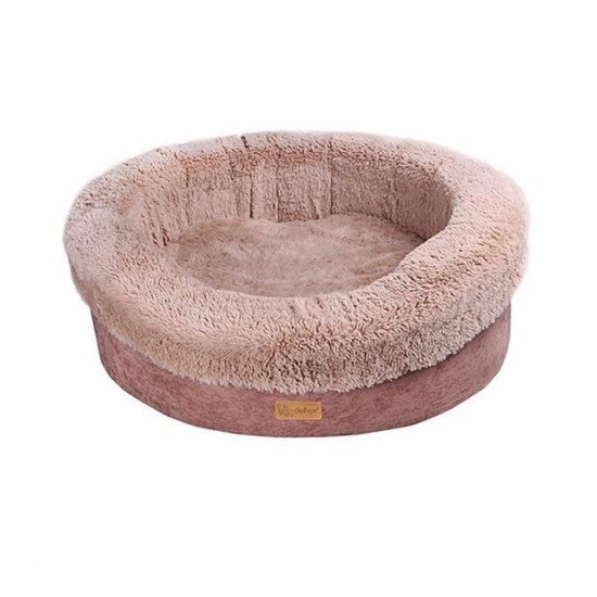 Amazona donut Pet Bed - beige