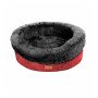 Amazona donut Pet Bed - red