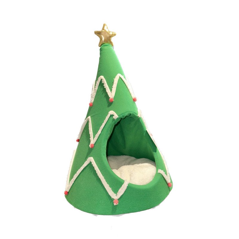 Christmas Tree Pet Bed