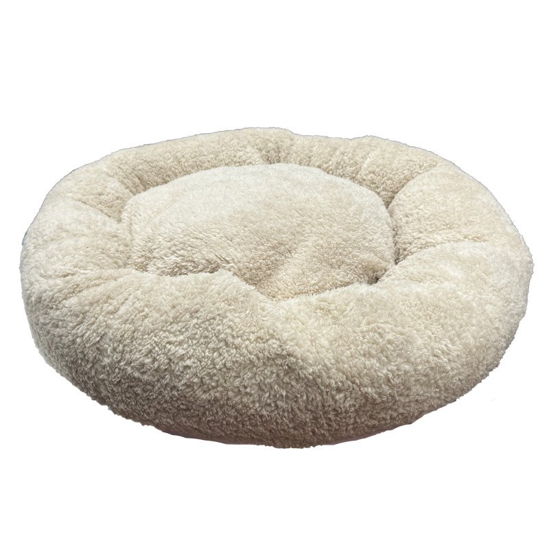 Amazona plush Pet Bed - beige