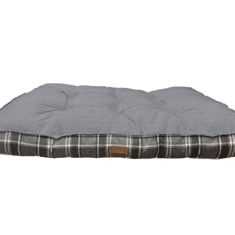 Amazona rectangle danish Pet Bed - black