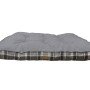 Amazona rectangle danish Pet Bed - black