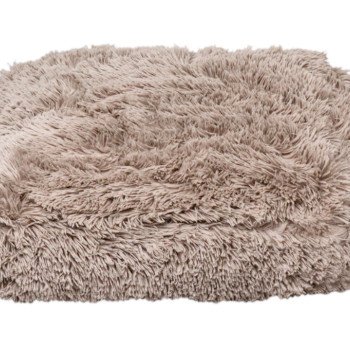 Amazona rectangle plush Pet Bed - beige