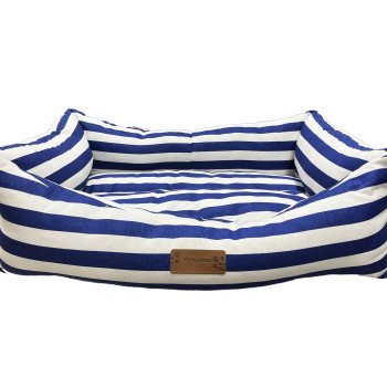 Amazona striped Pet Bed - blue