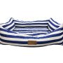 Amazona striped Pet Bed - blue