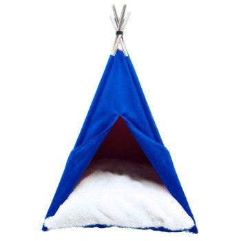 Amazona tent pet bed - Blue