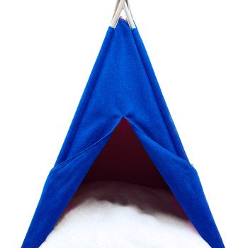 Amazona tent pet bed - Blue