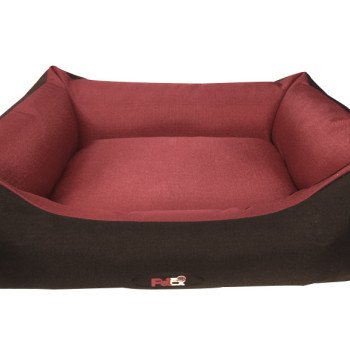 Petex luxurious bed for dogs - Brown and black