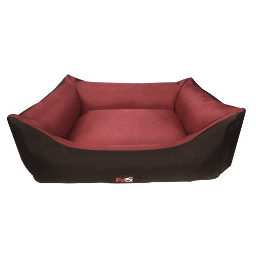 Petex luxurious bed for dogs - Brown and black