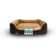 Petex Orthopedic bed for dog (brown)