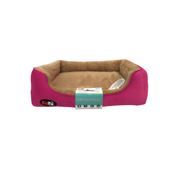 Petex Orthopedic bed for dog (pink)