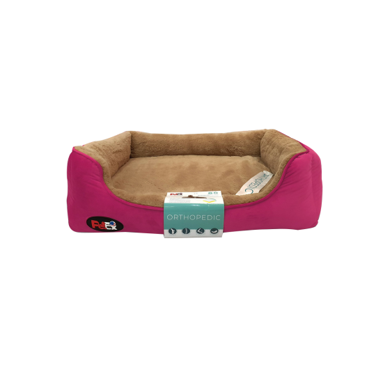 Petex Orthopedic bed for dog (pink)
