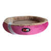 Petex Round Orthopedic bed for dog (pink)