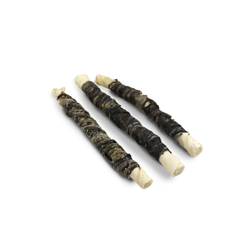 Petex rawhide Sticks with Fish