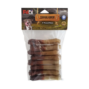 Petex 4" Half Smoked Pressed Bones