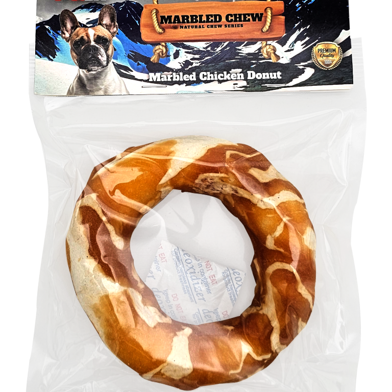 Petex Marbled Chicken Donut