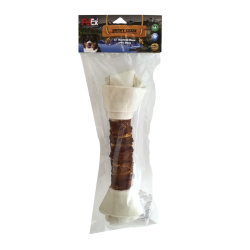 Petex 12" knotted Bone with Duck