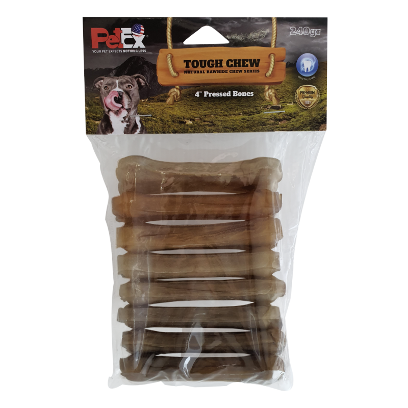 Petex 4" Pressed Bones