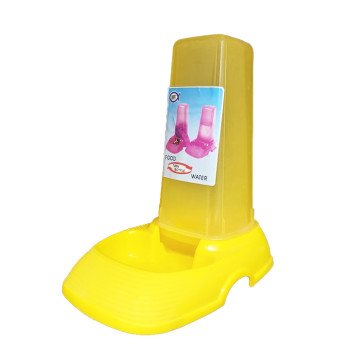 Unipet Food and Water Yellow Dispenser XS