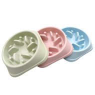 Happy hunting - slow feeding bowl for healthy diet flower shape