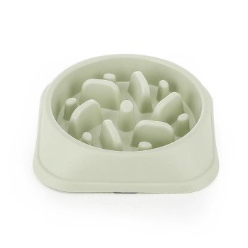 Happy hunting - slow feeding bowl for healthy diet Fan shape