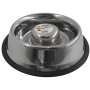 Petex Slow Feeding Stainless Steel Bowl