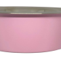 Petex Pink stainless steel Bowl with Rubber Base