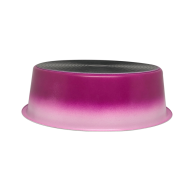 Petex White Pink Bowl with Rubber Base