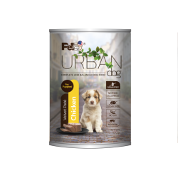 Petex Urban Dog chicken Pate for puppies
