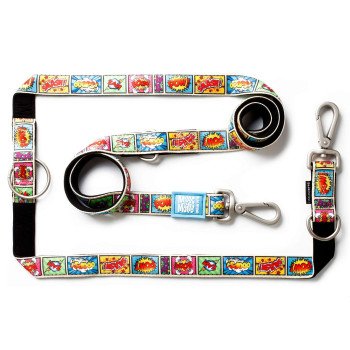 Max & Molly Multi Function Leash - Comic