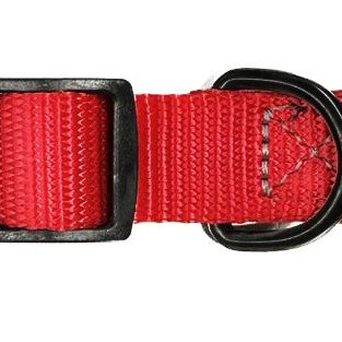Nunbell adjustable nylon collar basic color XS