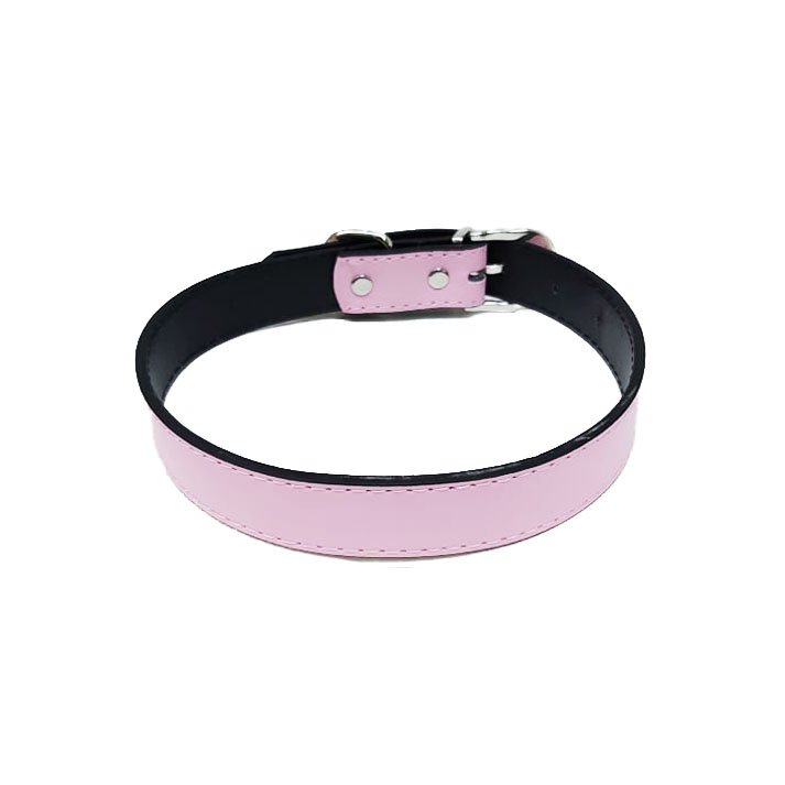 Nunbell basic leather collar S 