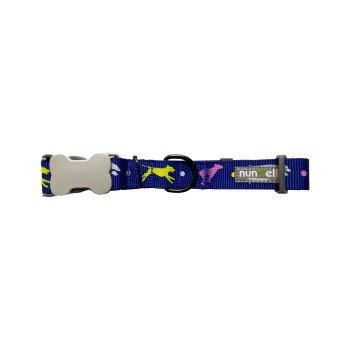 Nunbell Colorful Print nylon collar M
