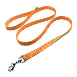Long leash with 4 reflective stripes 195 cm