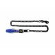 METAL CHAIN LEASH WITH HANDLE - L