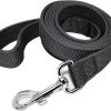 Strong Nylon Leash with 2-Layer 160 cm - black