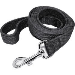 Strong Nylon Leash with 2-Layer 160 cm - black