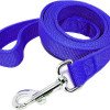 Strong Nylon Leash with 2-Layer 160 cm - blue