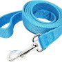 Strong Nylon Leash with 2-Layer 160 cm - cyan