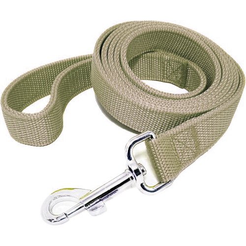 Strong Nylon Leash with 2-Layer 160 cm - ecru