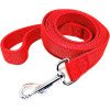 Strong Nylon Leash with 2-Layer 160 cm - red
