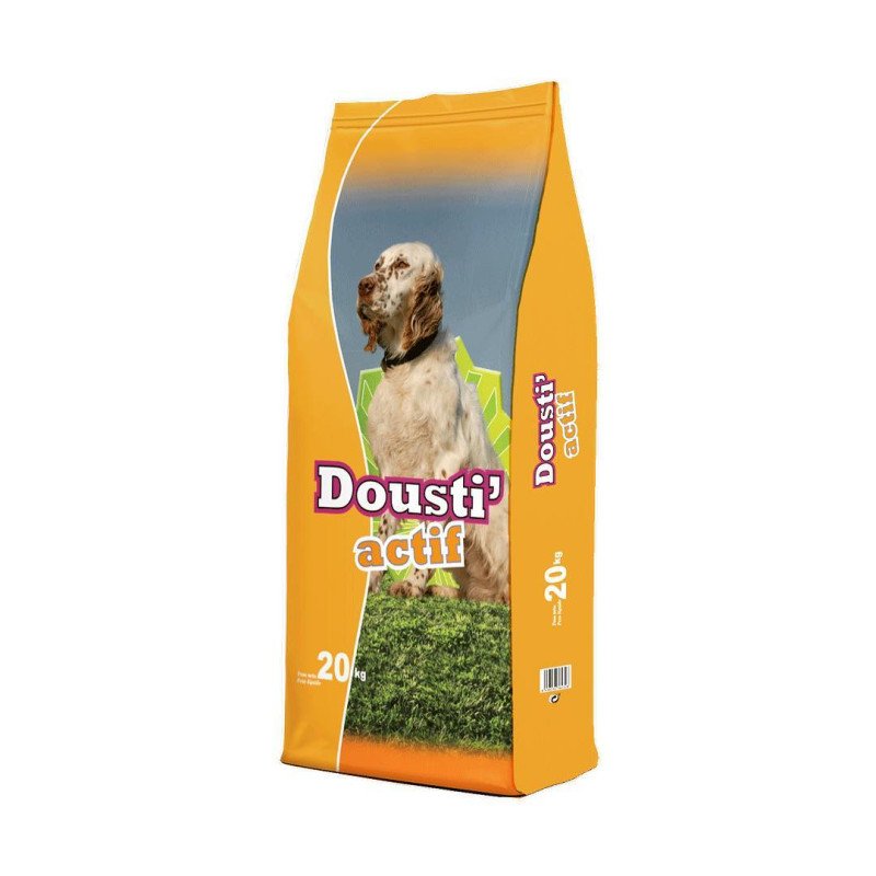 Dousti active dog food with chicken 20kg