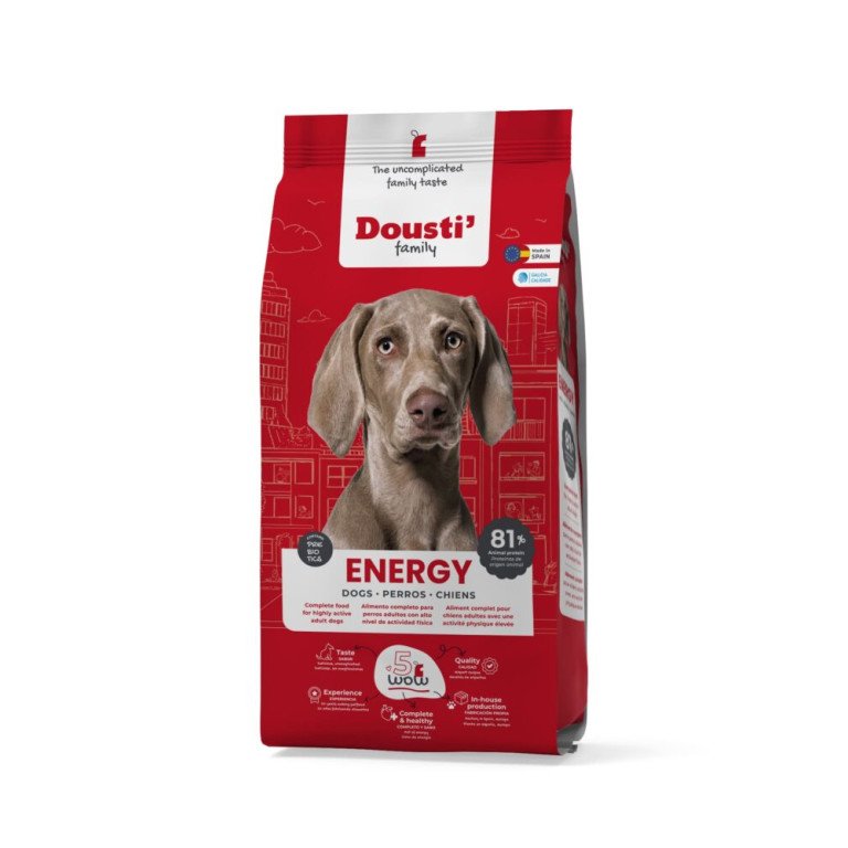 Dousti nutritious and balanced food for energy medium and large breeds