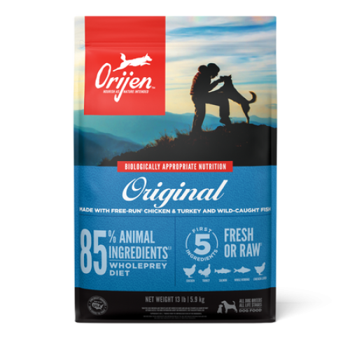 Orijen ORIGINAL 85% quality animal ingredients - ADULT 11.4 kg