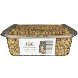 REX adult medium breed dogs food with chicken and rice 1KG