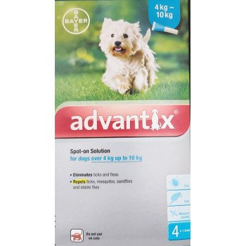 Advantix من 4-10 كجم