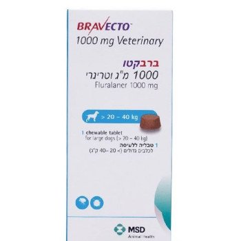 برافيكتو أقراص للكلاب 20-40 كجم