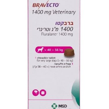 برافيكتو أقراص للكلاب 40-56 كجم