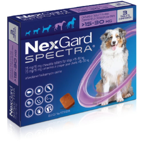 NexGard Spectra 15 - 30 kg